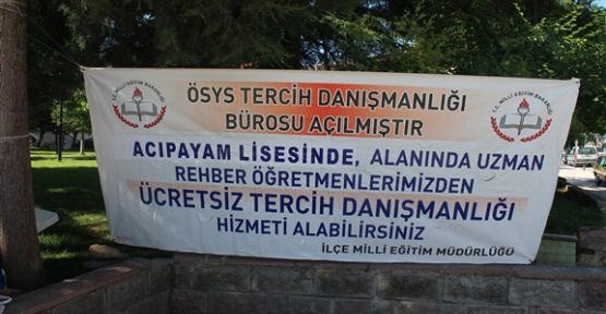 2015 YILI LİSANS YERLEŞTİRME TERCİH BÜROSU KURULDU