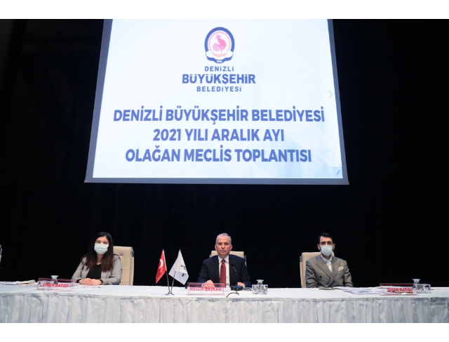 Büyükşehir 2021'nin son Meclis toplantısını yaptı