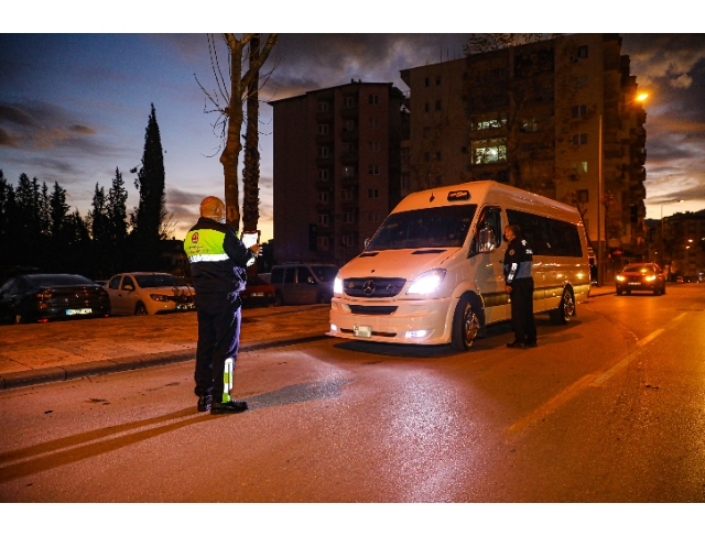 Büyükşehir'den toplu taşıma araçlarına sıkı denetim