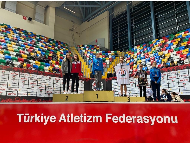 Büyükşehir Belediyespor’a bir madalya da atletizmden