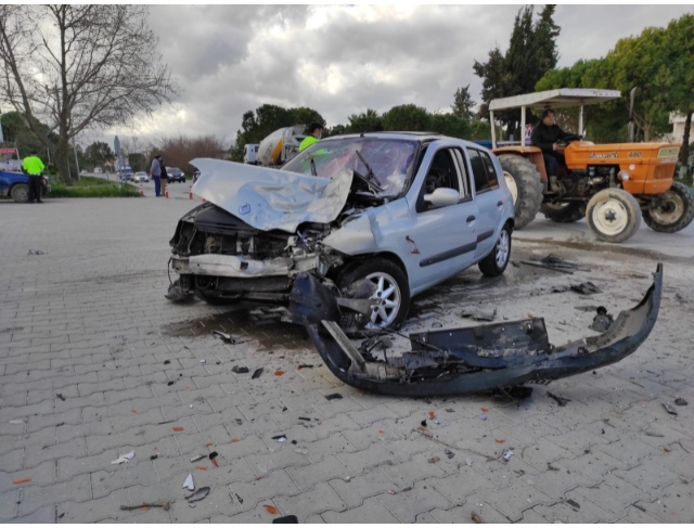 Denizli'de 1 haftada 99 trafik kazası meydana geldi