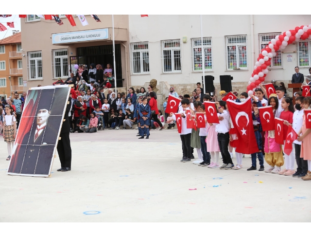 23 Nisan Ulusal Egemenlik ve Çocuk Bayramı İlçemizde Coşkuyla Kutlandı