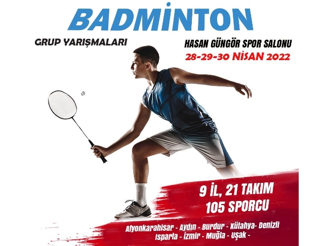 Badmintonda grup heyecanı Denizli'de yaşanacak