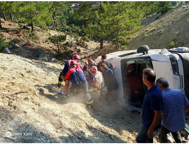 Acıpayam'da Trafik Kazası