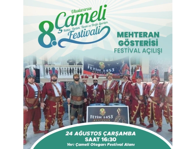 Çameli’de festival için geri sayım başladı