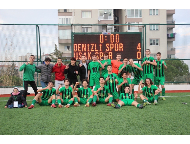 Denizlispor, U15'de Uşakspor’u 4'ledi