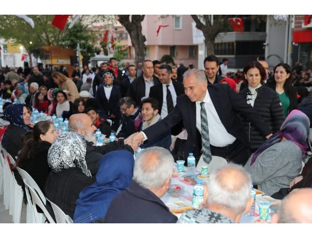 Büyükşehir’in iftar bereketi Akkonak’ta