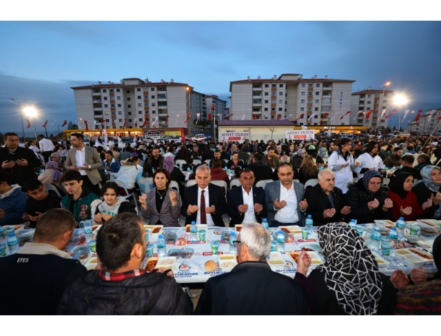 Büyükşehir’in iftar geleneği Kayaköy’de