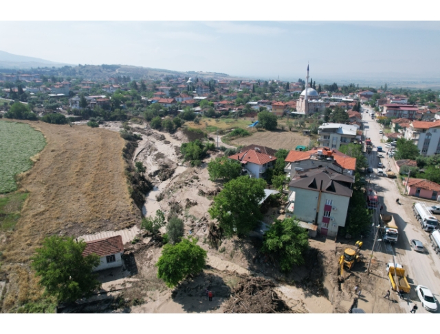 Selin vurduğu Denizli için yeniden sarı uyarı verildi