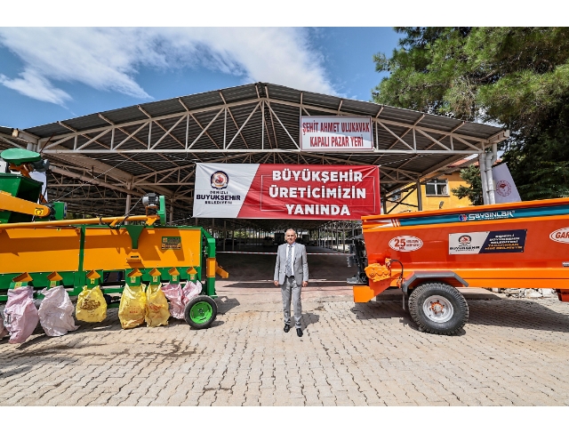 Büyükşehir’den zeytin üreticilerine yüzde 100 hibeli destek