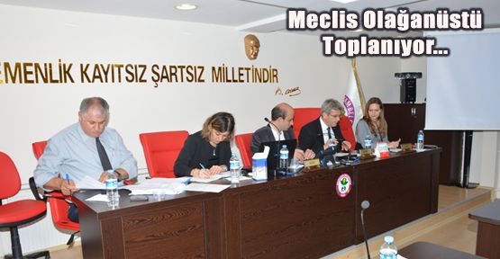 ACIPAYAM BELEDİYESİ OLAĞAN ÜSTÜ TOPLANIYOR