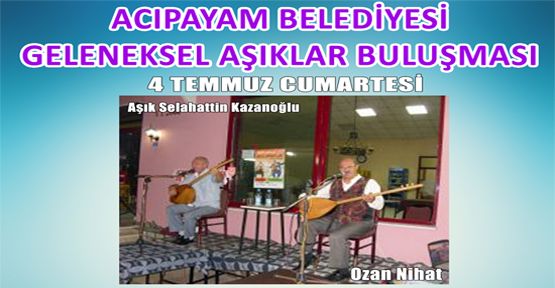 Acıpayam Belediyesi Âşıklar Atışması