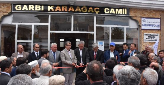 ACIPAYAM GARBI KARAAĞAÇ CAMİİSİ İBADETE AÇILDI