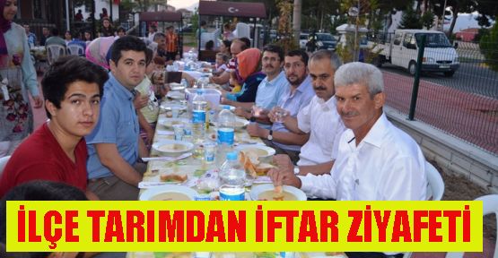 ACIPAYAM'DA İLÇE TARIM MÜDÜRLÜĞÜNDEN İFTAR 