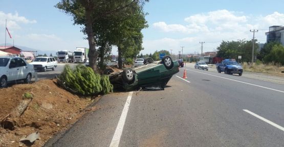 ACIPAYAM'DA TRAFİK KAZASI