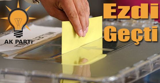 AK PARTİ ACIPAYAM'DA EZDİ GEÇTİ