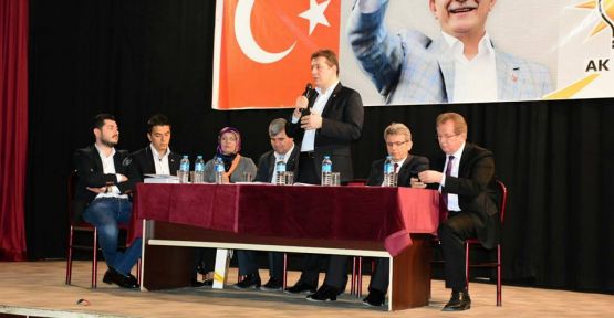 AK PARTİ İLÇE DANIŞMA KURULU TOPLANTISI YAPILDI