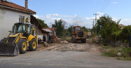 AKALAN MAHALLESİNDE ALT YAPI ÇALIŞMASI BAŞLADI