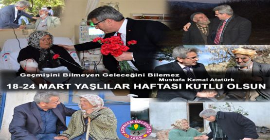 BAŞKAN ŞEVKAN YAŞLILAR HAFTASI MESAJI YAYINLADI