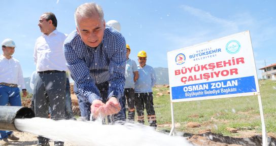 Büyükşehir DESKİ, 4 mahallenin daha su sıkıntısını çözdü