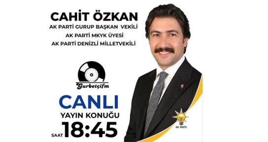 CAHİT ÖZKAN GURBETCİ FM'DE