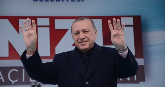 Cumhurbaşkanı Erdoğan: "Terör örgütlerinin açtıkları çukurları kendilerine mezar edeceğiz"