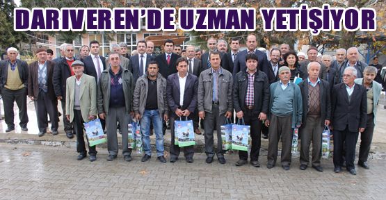 DARIVEREN'DE UZMANLARA SERTİFİKA VERİLDİ