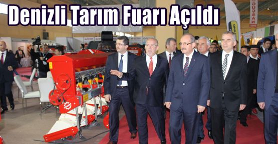 DENİZLİ TARIM FUARI AÇILDI