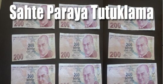 DENİZLİ’DE SAHTE PARAYA 2 TUTUKLAMA