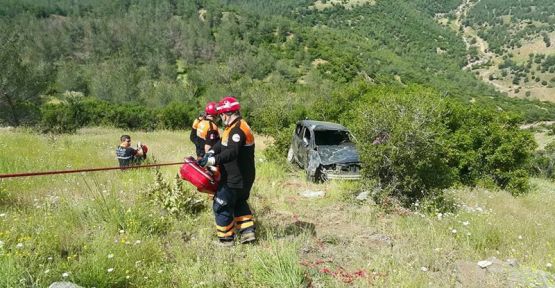 DENİZLİ’DE TRAFİK KAZASI: 2 ÖLÜ