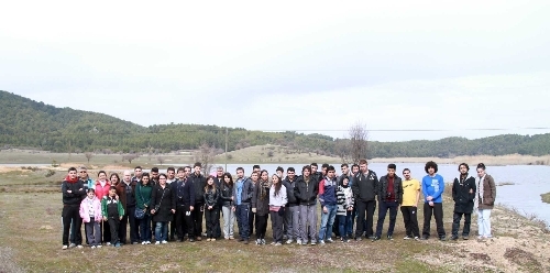 Denizlili gençler doğa yürüyüşüne çıktı