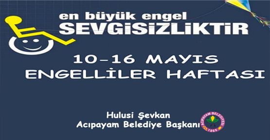 ENGELLİLER HAFTASI