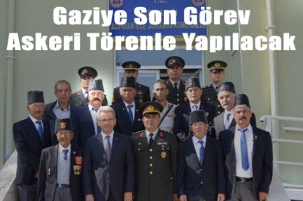 GAZİ SON YOLCULUĞA UĞURLANACAK