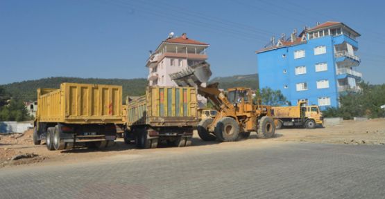 HUZUR BULVARINDA KAVŞAK ÇALIŞMASI BAŞLADI