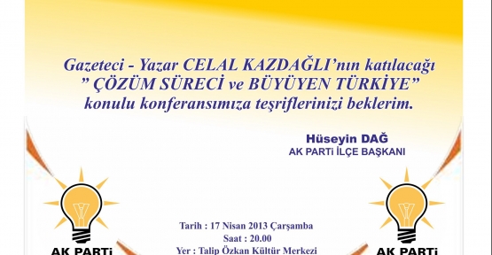 KONFERANSA DAVET