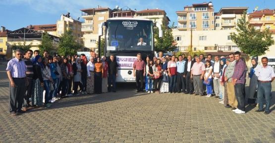 ÖĞRENCİLER ÇANAKKALE YOLUNDA