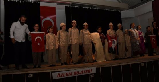 ÖĞRENDİKLERİNİ SAHNEYE TAŞIDILAR