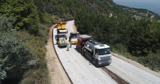 SÜLEYMANLI YOLUNA BÜYÜKŞEHİR ELİ DEĞDİ