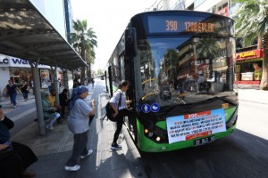 Büyükşehir otobüsleri KPSS’ye gireceklere ücretsiz