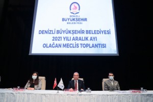 Büyükşehir 2021'nin son Meclis toplantısını yaptı