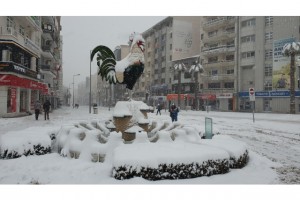 Denizli’ye yoğun kar yağışı uyarısı