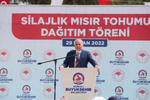 Büyükşehir üretici desteklerinde hız kesmiyor