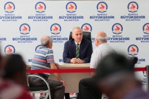 Büyükşehir’in Halk günü geleneği devam ediyor