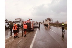 Denizli'de son 1 haftada 110 trafik kazası meydana geldi