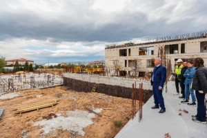 Örnek tesis inşası tüm hızıyla devam ediyor