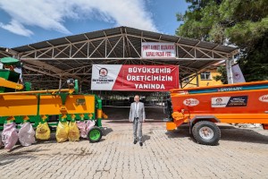 Büyükşehir’den zeytin üreticilerine yüzde 100 hibeli destek