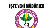 ACIPAYAM BELEDİYESİNDE BİRİM VE MÜDÜRLÜKLER