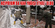 ACIPAYAM 'DA KAR YAĞIŞI ETKİLİ OLDU