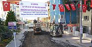 ACIPAYAM ESKİ HASTANE CADDESİNDE ÇALIŞMALAR BAŞLADI 