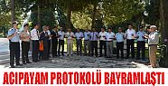 ACIPAYAM'DA PROTOKOL BAYRAMLAŞTI